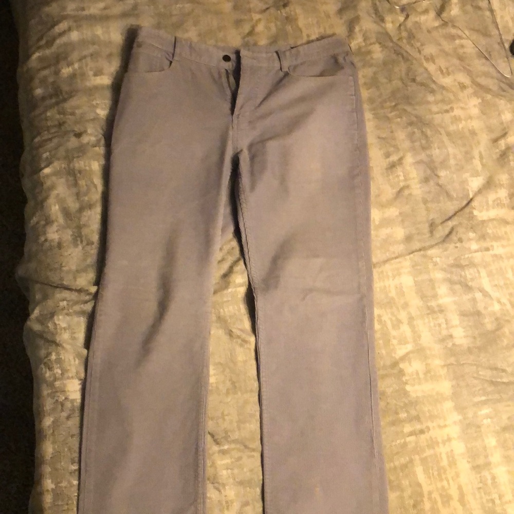 Vineyard Vines grey corduroy pants
